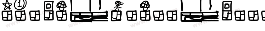 Super Mario Font字体转换
